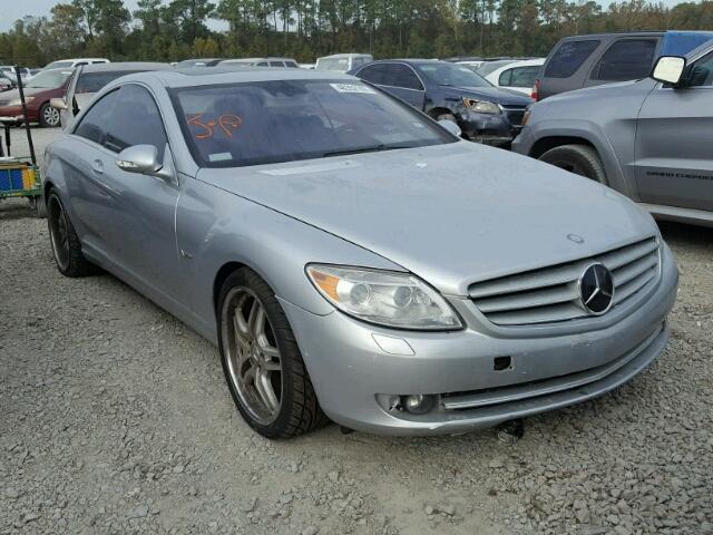 WDDEJ76X87A001133 - 2007 MERCEDES-BENZ CL 600 SILVER photo 1