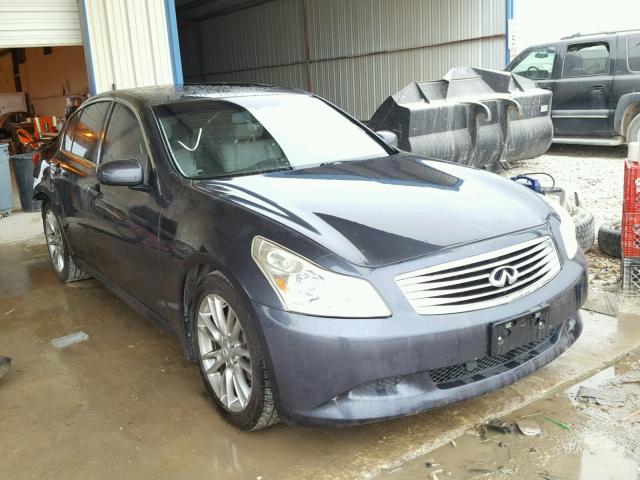 JNKBV61E08M205067 - 2008 INFINITI G35 GRAY photo 1