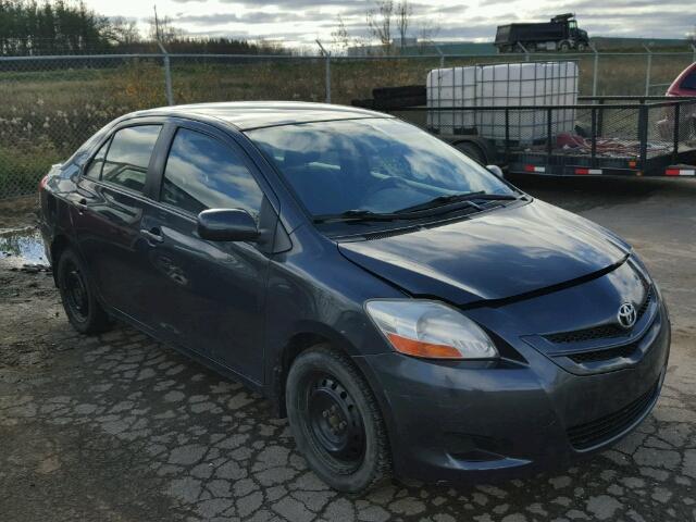 JTDBT903371138232 - 2007 TOYOTA YARIS GRAY photo 1