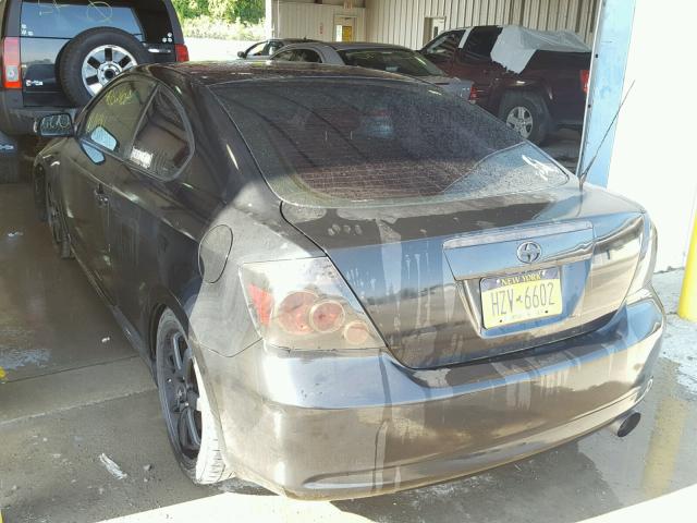 JTKDE167X80242554 - 2008 TOYOTA SCION TC 黑色 照片 3