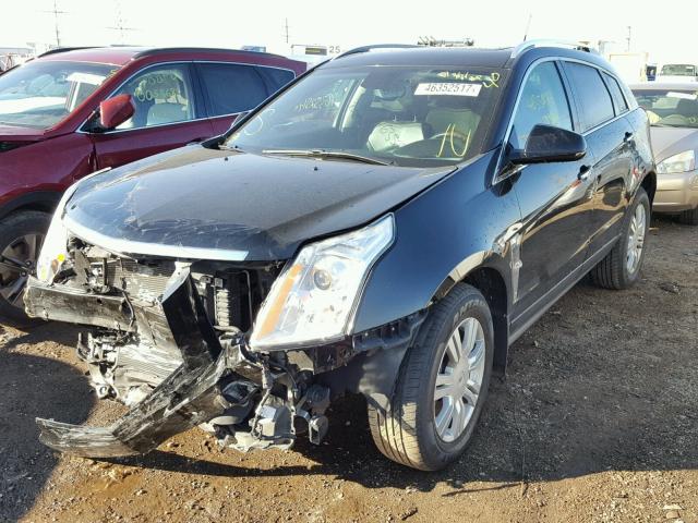 3GYFNDE34CS527004 - 2012 CADILLAC SRX LUXURY BLACK photo 2