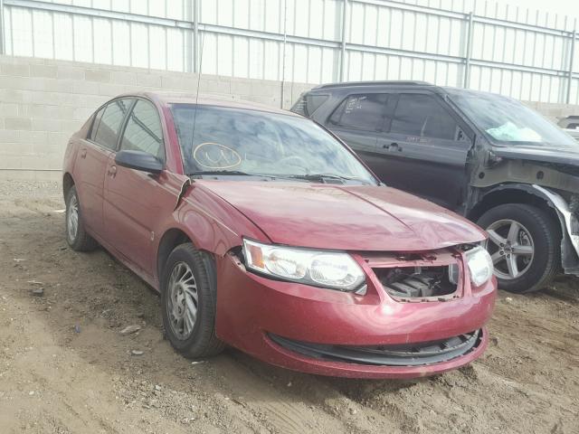 1G8AJ55F77Z173056 - 2007 SATURN ION LEVEL MAROON photo 1