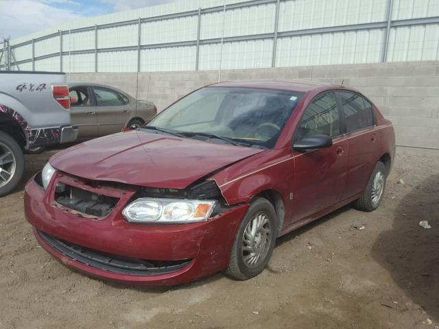 1G8AJ55F77Z173056 - 2007 SATURN ION LEVEL MAROON photo 2