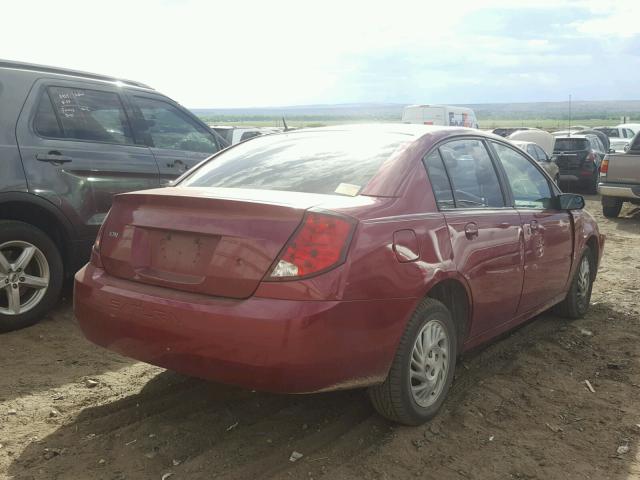 1G8AJ55F77Z173056 - 2007 SATURN ION LEVEL MAROON photo 4
