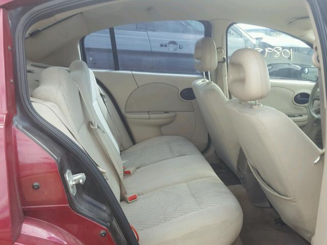 1G8AJ55F77Z173056 - 2007 SATURN ION LEVEL MAROON photo 6