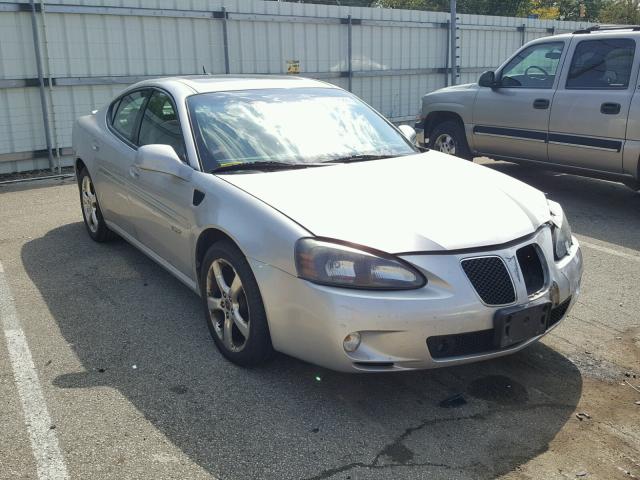 2G2WC55C661111204 - 2006 PONTIAC GRAND PRIX Сріблястий фото 1