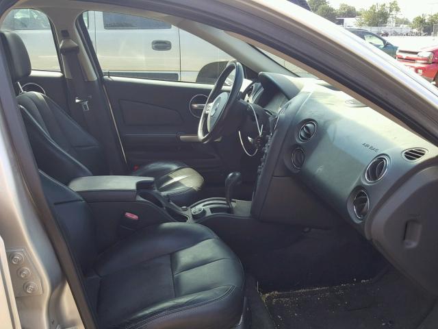 2G2WC55C661111204 - 2006 PONTIAC GRAND PRIX Сріблястий фото 5