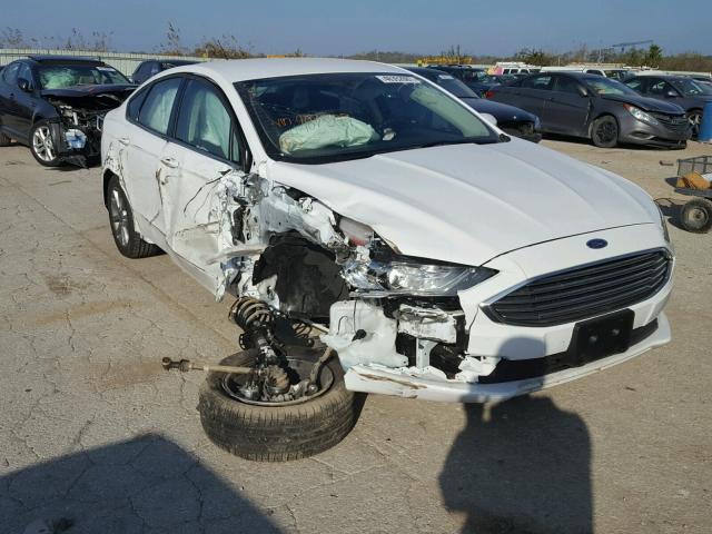 3FA6P0H7XHR407509 - 2017 FORD FUSION SE WHITE photo 1