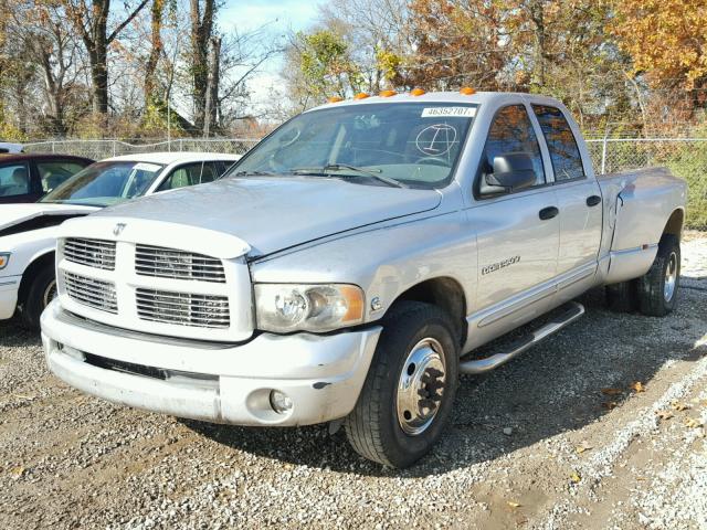 3D7MR48C95G710410 - 2005 DODGE RAM 3500 SILVER photo 2