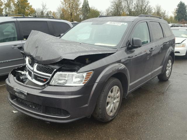 3C4PDCAB7GT222987 - 2016 DODGE JOURNEY SE CHARCOAL photo 2