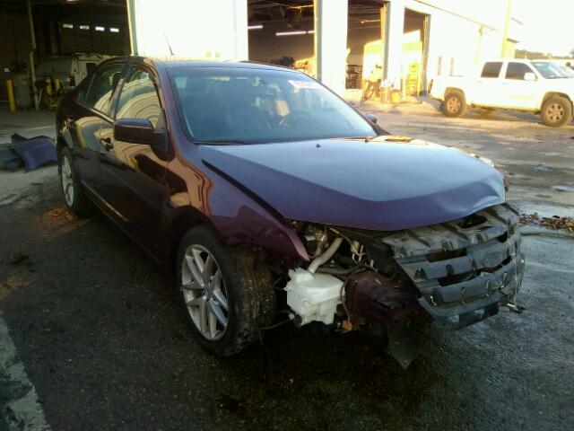 3FAHP0JA7CR349754 - 2012 FORD FUSION SEL PURPLE photo 1