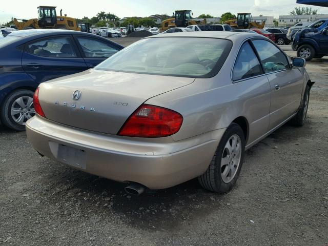 19UYA42492A002528 - 2002 ACURA 3.2CL GOLD photo 4