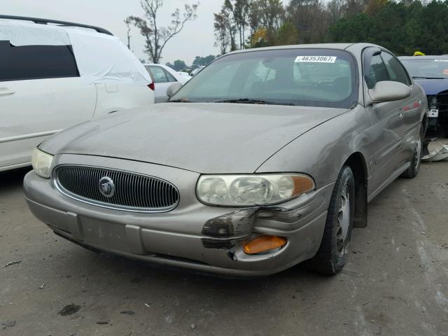 1G4HP54K214252295 - 2001 BUICK LESABRE CU BEIGE photo 2