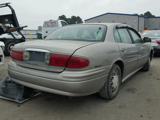 1G4HP54K214252295 - 2001 BUICK LESABRE CU BEIGE photo 4