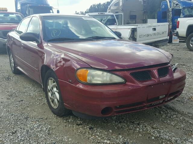 1G2NF52E64C219337 - 2004 PONTIAC GRAND AM S მუქწითელი ფოტო 1