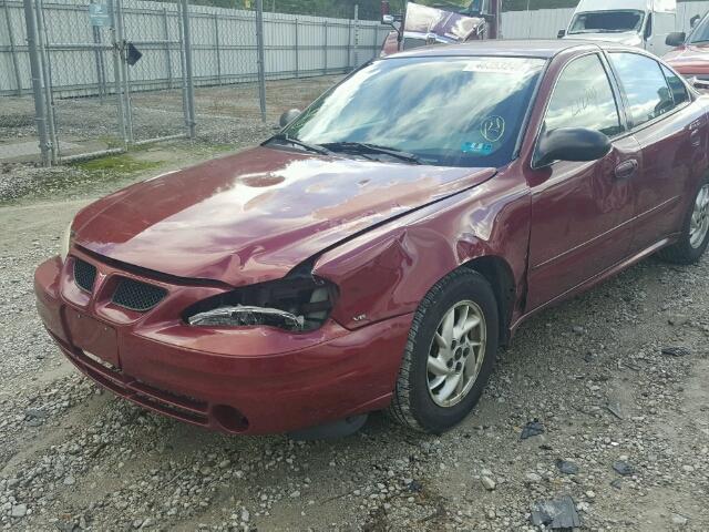 1G2NF52E64C219337 - 2004 PONTIAC GRAND AM S მუქწითელი ფოტო 9