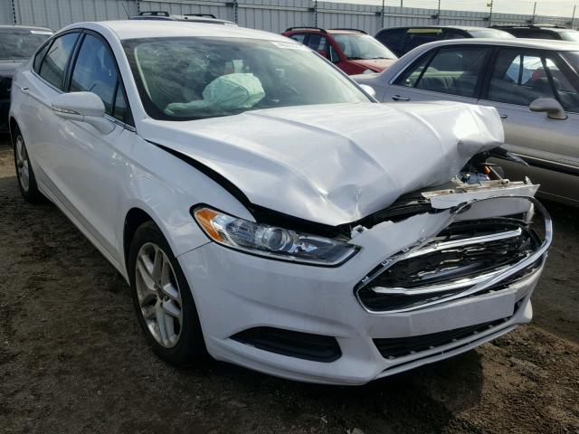 3FA6P0H73GR104649 - 2016 FORD FUSION SE WHITE photo 1