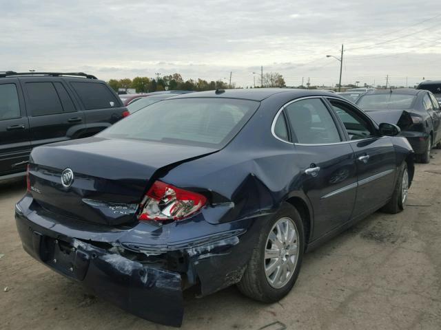 2G4WD582381151122 - 2008 BUICK LACROSSE C BLUE photo 4