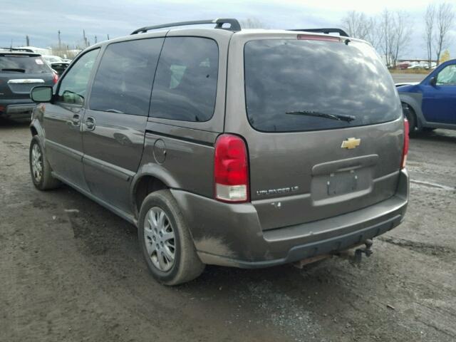 1GNDU23L35D261637 - 2005 CHEVROLET UPLANDER L 棕色 照片 3