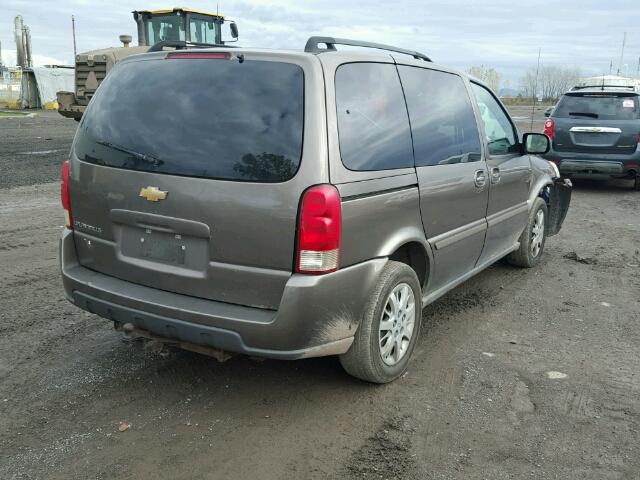 1GNDU23L35D261637 - 2005 CHEVROLET UPLANDER L BROWN photo 4