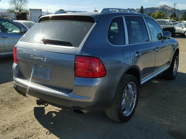 WP1AB29P34LA61310 - 2004 PORSCHE CAYENNE S SILVER photo 4