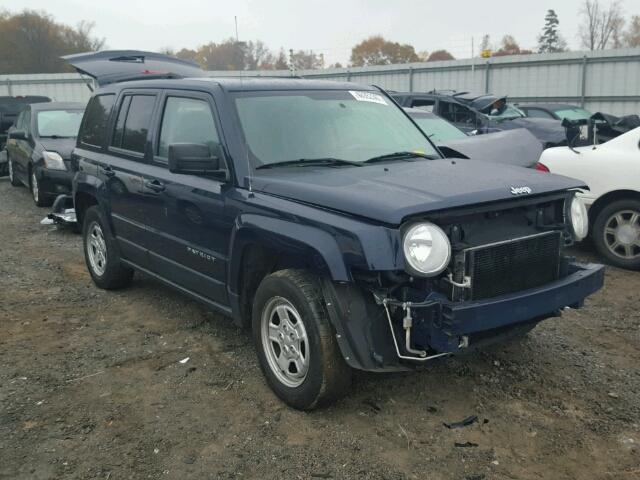 1C4NJPBB7FD297313 - 2015 JEEP PATRIOT SP BLUE photo 1