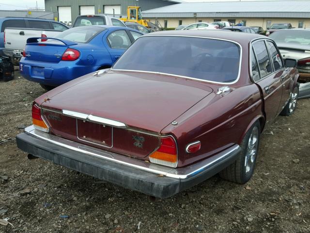 SAJAV1343BC328591 - 1981 JAGUAR XJ6 RED photo 4