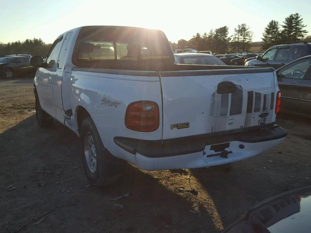 2FTRX07L91CA66284 - 2001 FORD F150 WHITE photo 3