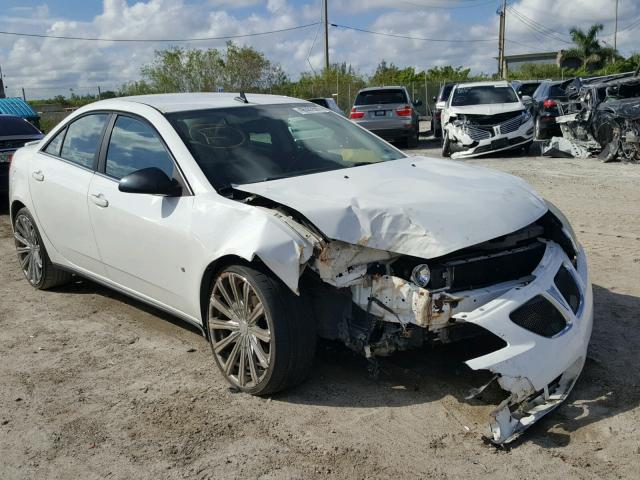 1G2ZH57N894101702 - 2009 PONTIAC G6 WHITE photo 1