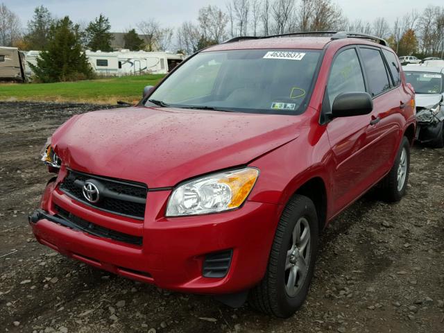 2T3BF4DV1CW179962 - 2012 TOYOTA RAV4 RED photo 2