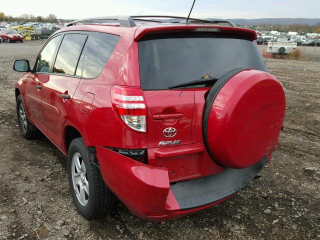 2T3BF4DV1CW179962 - 2012 TOYOTA RAV4 RED photo 3