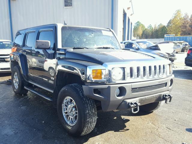 5GTDN136X68272597 - 2006 HUMMER H3 BLACK photo 1