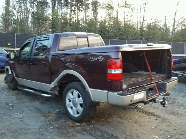 1FTPW14V58KB55846 - 2008 FORD F150 SUPER BURGUNDY photo 4