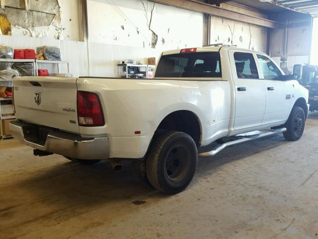 3C63DRGL2CG310907 - 2012 DODGE RAM 3500 S WHITE photo 4