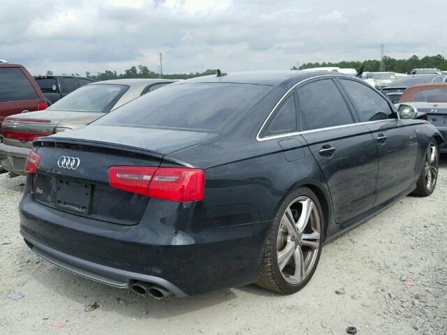 WAUJ2AFC0DN155370 - 2013 AUDI S6 BLACK photo 4