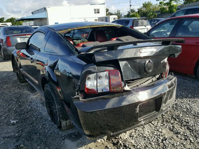 1ZVFT82H475221694 - 2007 FORD MUSTANG GT BLACK photo 3