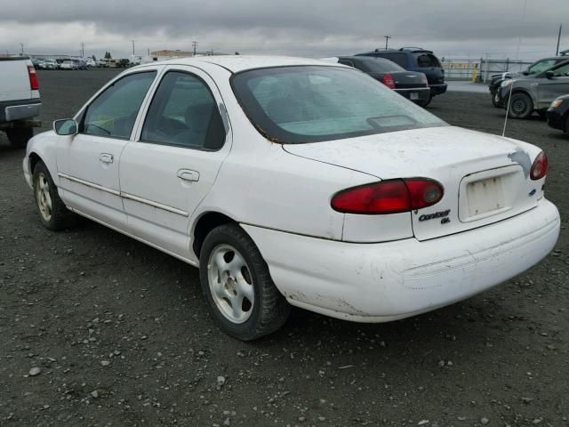 1FALP6534VK170961 - 1997 FORD CONTOUR WHITE photo 3