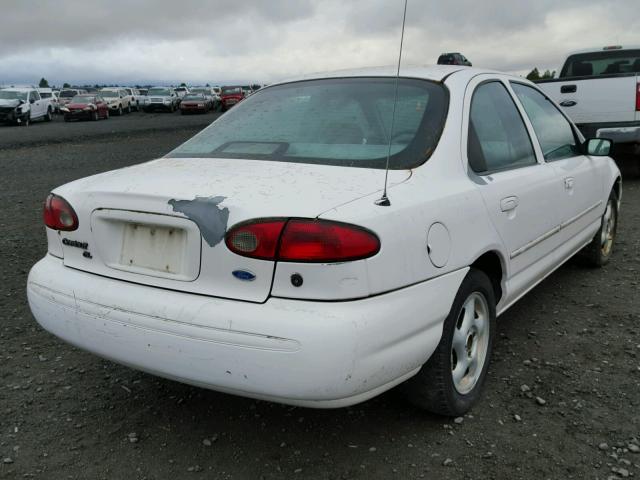 1FALP6534VK170961 - 1997 FORD CONTOUR WHITE photo 4