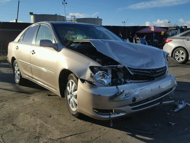 JTDBE32K530184236 - 2003 TOYOTA CAMRY LE BEIGE photo 1