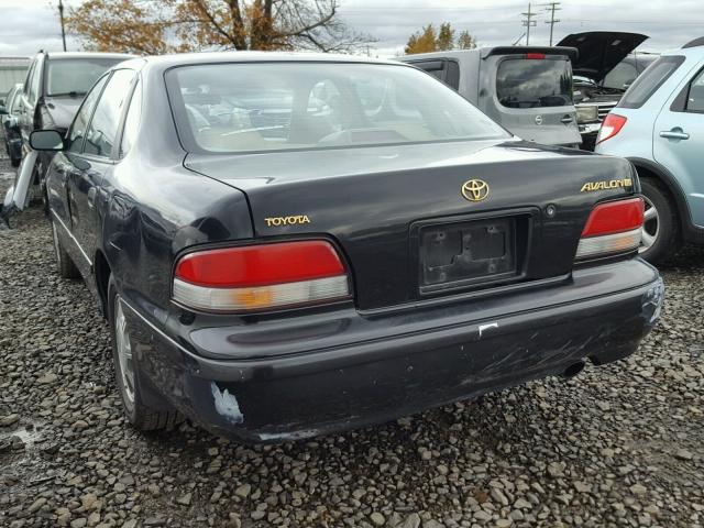 4T1BF12B9TU095775 - 1996 TOYOTA AVALON XL BLACK photo 3