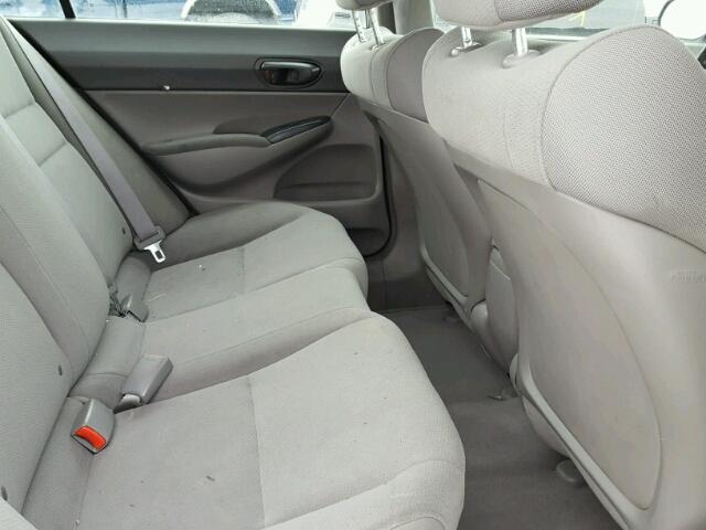 2HGFA15409H021093 - 2009 HONDA CIVIC DX-G GRAY photo 6