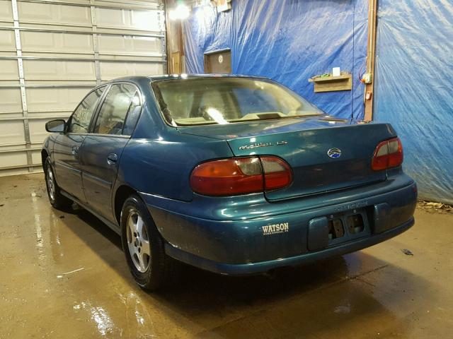 1G1NE52J13M600798 - 2003 CHEVROLET MALIBU LS 绿色 照片 3