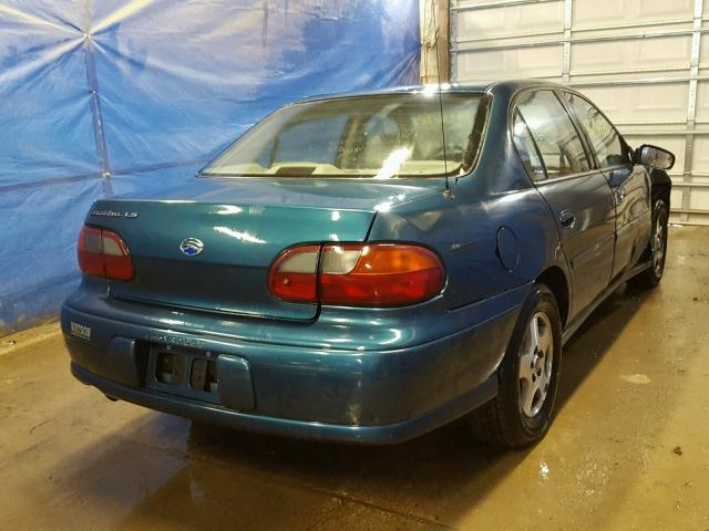 1G1NE52J13M600798 - 2003 CHEVROLET MALIBU LS 绿色 照片 4