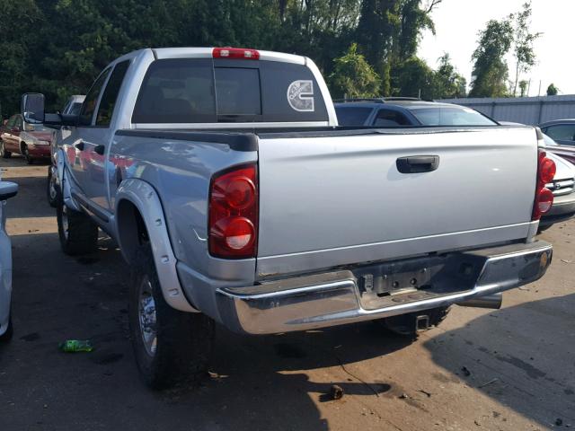 1D7KS28A77J615599 - 2007 DODGE RAM 2500 S ვერცხლისფერი ფოტო 3