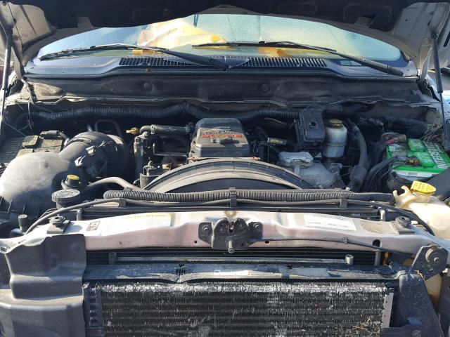 1D7KS28A77J615599 - 2007 DODGE RAM 2500 S ვერცხლისფერი ფოტო 7