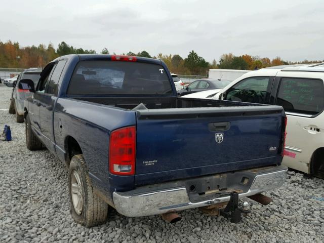 1D7HA18NX6J103313 - 2006 DODGE RAM 1500 S BLUE photo 3