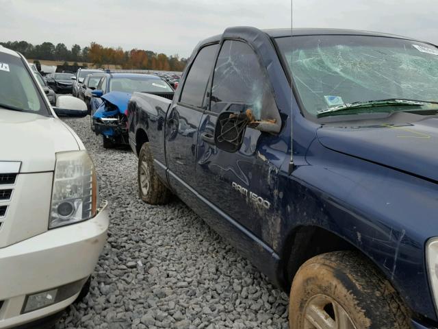 1D7HA18NX6J103313 - 2006 DODGE RAM 1500 S BLUE photo 9