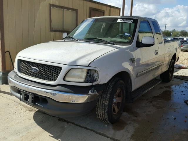 2FTRX17L01CA43028 - 2001 FORD F150 WHITE photo 2