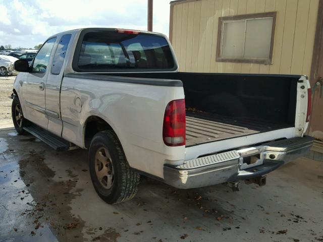 2FTRX17L01CA43028 - 2001 FORD F150 WHITE photo 3