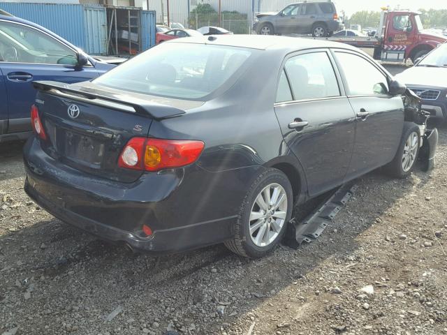 2T1BU4EE4AC284944 - 2010 TOYOTA COROLLA BA CHARCOAL photo 4